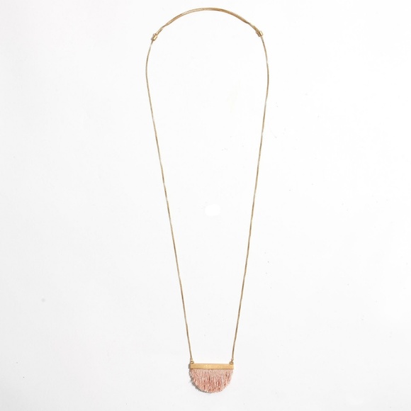 NEW Madewell Dreamkeeper Fringe Necklace - Picture 2 of 5